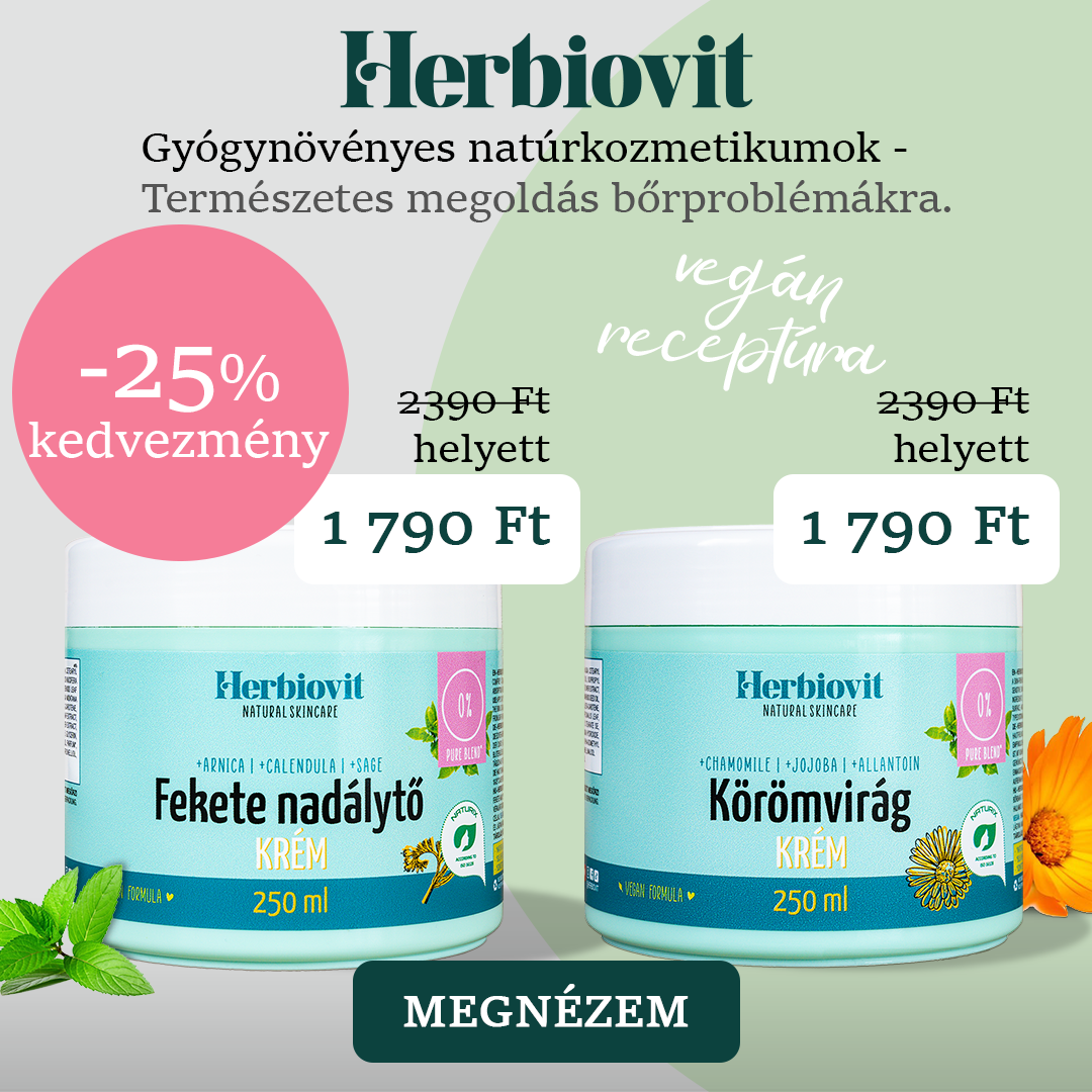 Herbiovit gyógynövényes natúrkozmetikumok