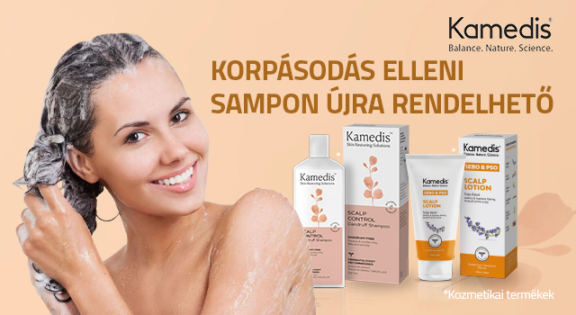 Kamedis scalp control - korpásodás elleni sampon